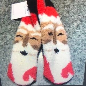 Girls cozy Santa socks Old Navy - One size